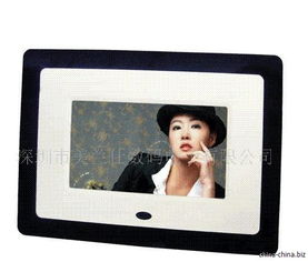 商務新寵 7寸數碼相框機——集電子相冊、廣告機與高端禮品于一體